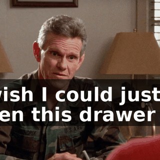 I wish I could just open this drawer up