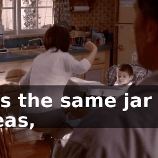It's the same jar of peas,