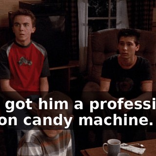 so, I got him a professional cotton candy machine.