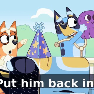 Put him back in!