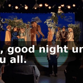 So, good night unto you all.