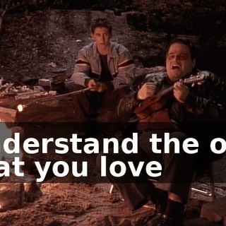 ♪ Understand the one that you love ♪