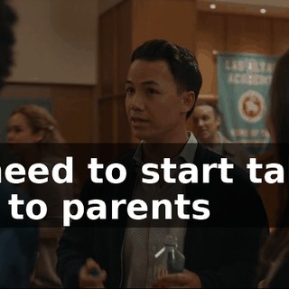 We need to start talking it up to parents