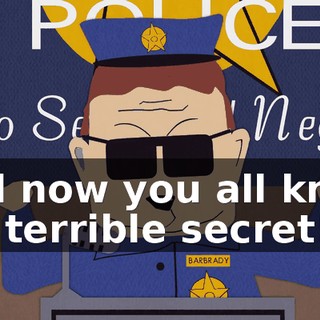 and now you all know my terrible secret!