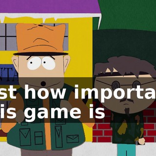 just how important this game is