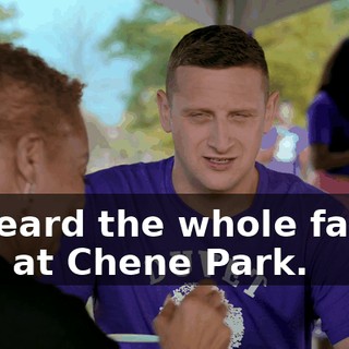 - I heard the whole family sing at Chene Park.