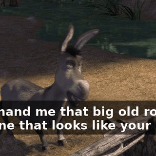 Now hand me that big old rock, the one that looks like your head.