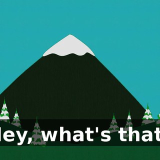 Hey, what's that?