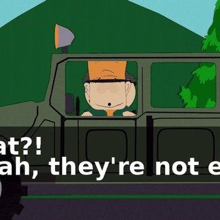 What?! - Yeah, they're not even