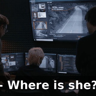 - Where is she?