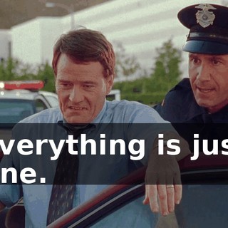 Everything is just fine.