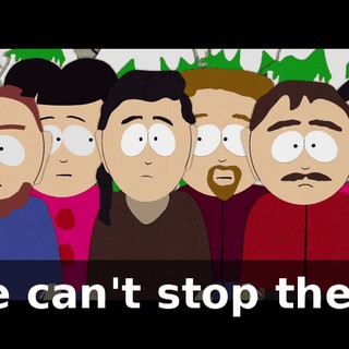 We can't stop them.