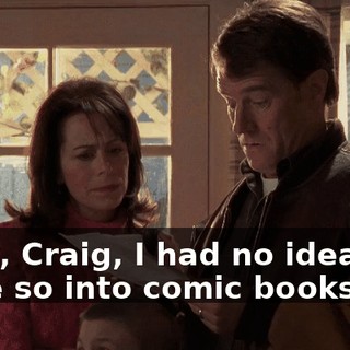 Wow, Craig, I had no idea you were so into comic books.