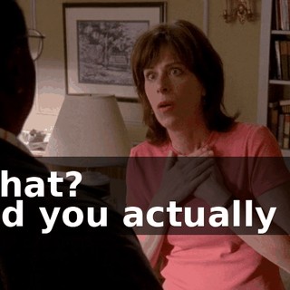 - What? - Did you actually call
