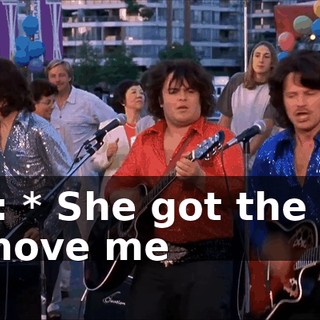 ALL: * She got the way to move me