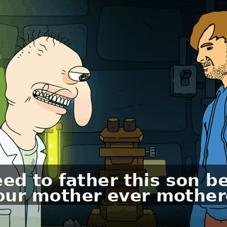 We need to father this son better than our mother ever mothered us.