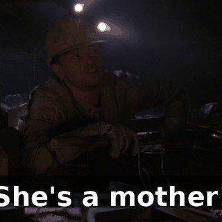 She's a mother!