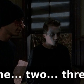 One... two... three.