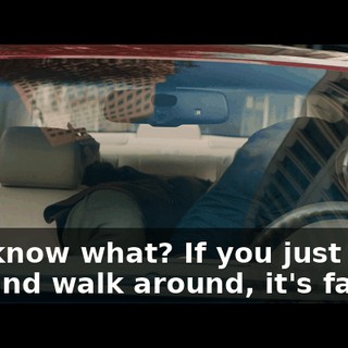 You know what? If you just get out and walk around, it's faster!