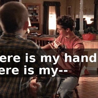 ♪ Here is my handle here is my-- ♪