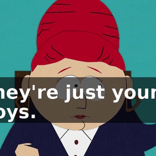 They're just young boys.