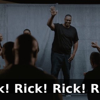 Rick! Rick! Rick! Rick!
