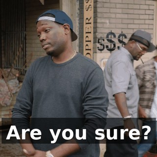 Are you sure?