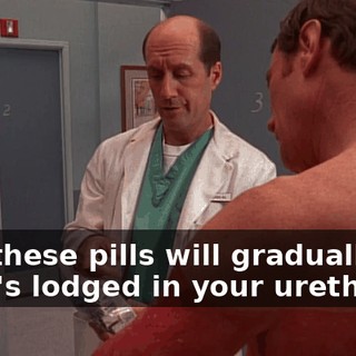 And these pills will gradually kill what's lodged in your urethra.