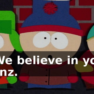 - We believe in you, Fonz.