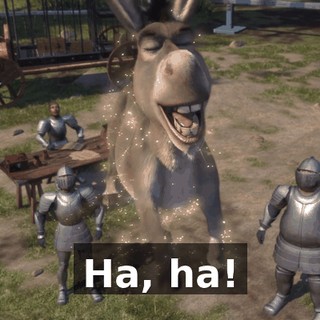 Ha, ha!