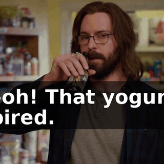 Uh-oh! That yogurt is expired.