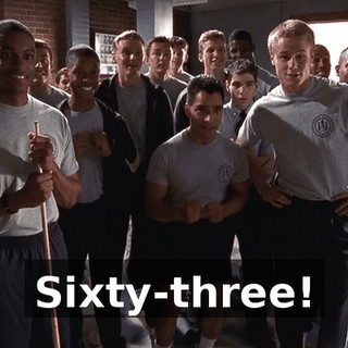 Sixty-three!
