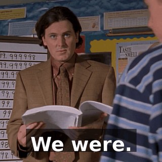 We were.
