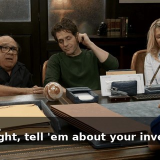 - Yeah. - All right, tell 'em about your invention.