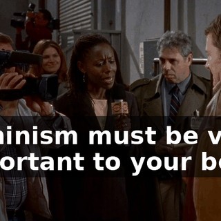 Feminism must be very important to your boys.