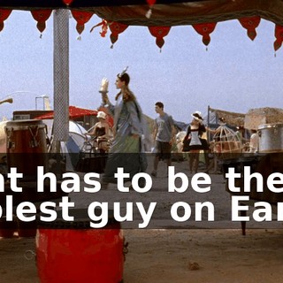 That has to be the coolest guy on Earth!