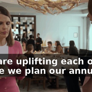 We are uplifting each other while we plan our annual