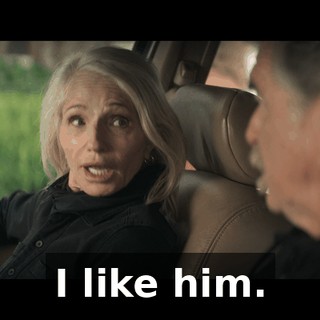 I like him.
