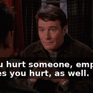 If you hurt someone, empathy makes you hurt, as well.