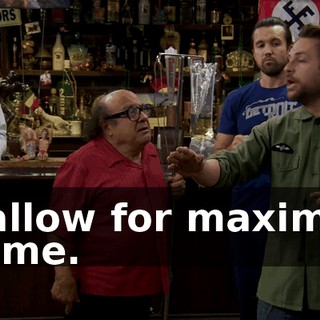 to allow for maximum shame.