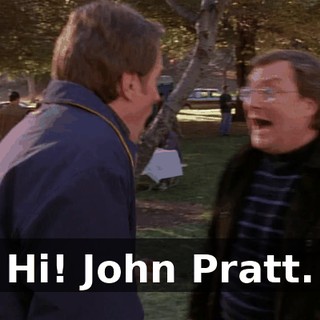 Hi! John Pratt.