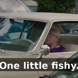 One little fishy.