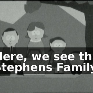 Here, we see the Stephens Family