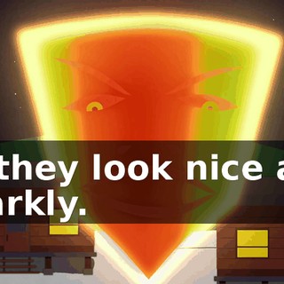 so they look nice and sparkly.