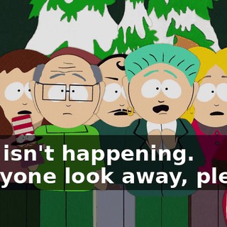 This isn't happening. Everyone look away, please.