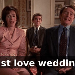 I just love weddings.