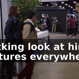 Fucking look at him, pictures everywhere.