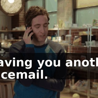 Leaving you another voicemail.