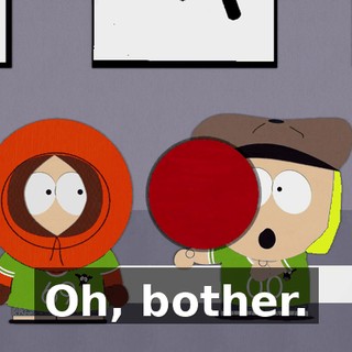 Oh, bother.