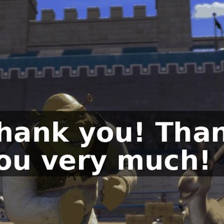 Thank you! Thank you very much!